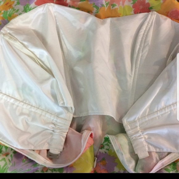 Shoshanna silk floral strapless dress 2 - Picture 5 of 14